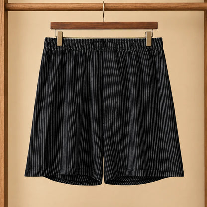 Pinstripe Relaxed Boxer Shorts