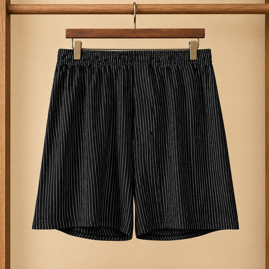 Pinstripe Relaxed Boxer Shorts