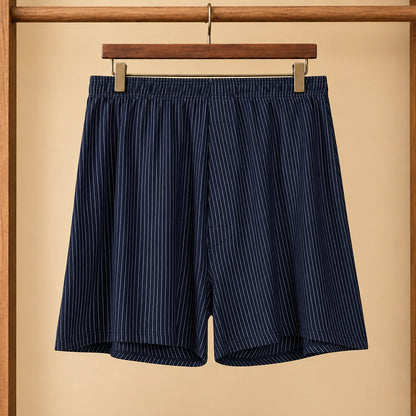 Pinstripe Relaxed Boxer Shorts