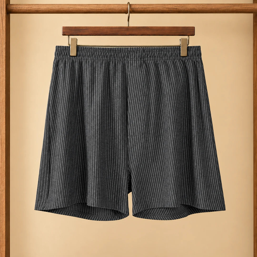 Pinstripe Relaxed Boxer Shorts