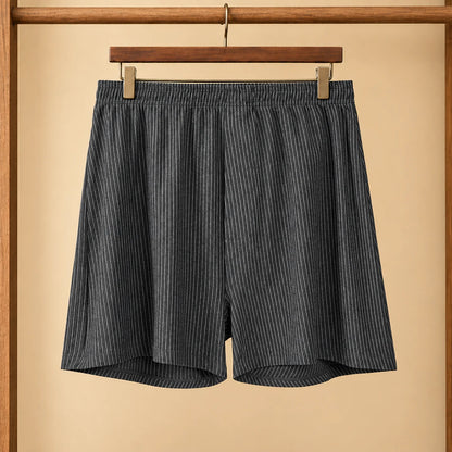 Pinstripe Relaxed Boxer Shorts