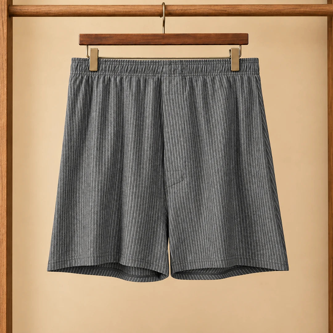Pinstripe Relaxed Boxer Shorts