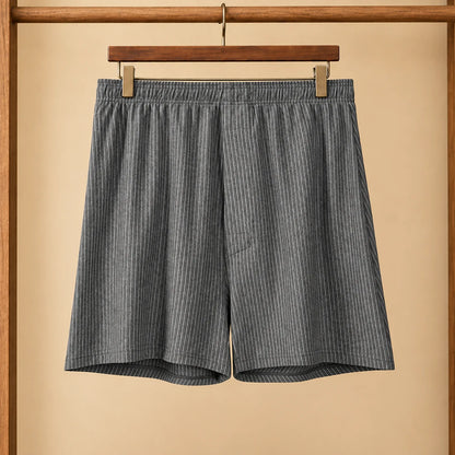 Pinstripe Relaxed Boxer Shorts