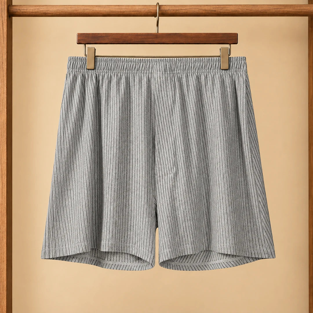 Pinstripe Relaxed Boxer Shorts