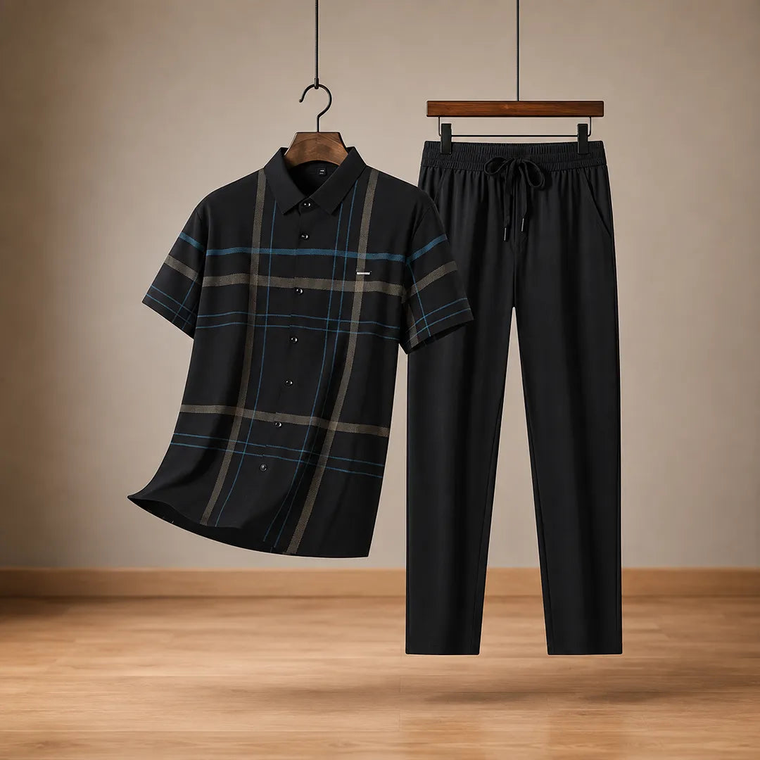 Plaid Casual Set