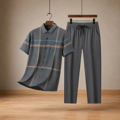 Plaid Casual Set