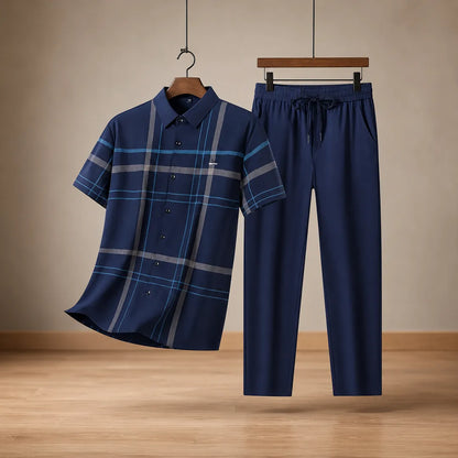 Plaid Casual Set