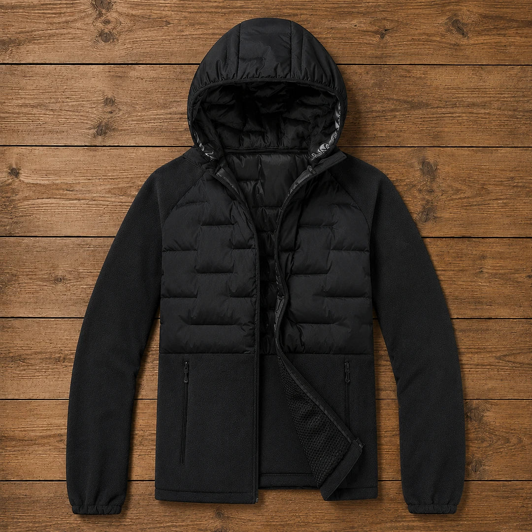 Quilted Hooded Jacket
