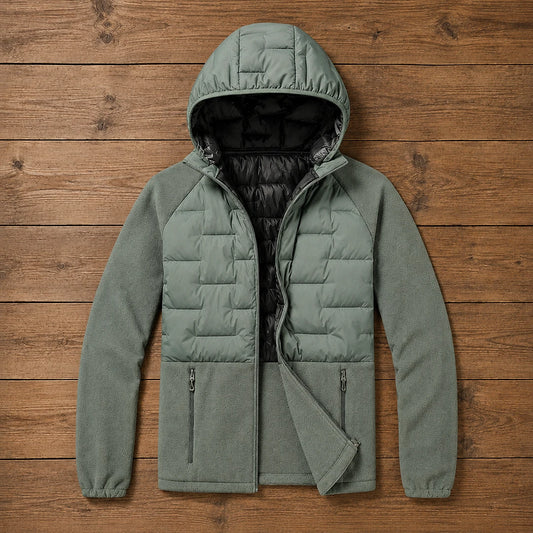 Quilted Hooded Jacket