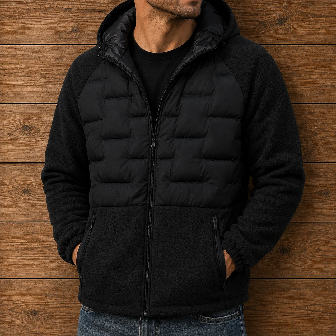 Quilted Hooded Jacket