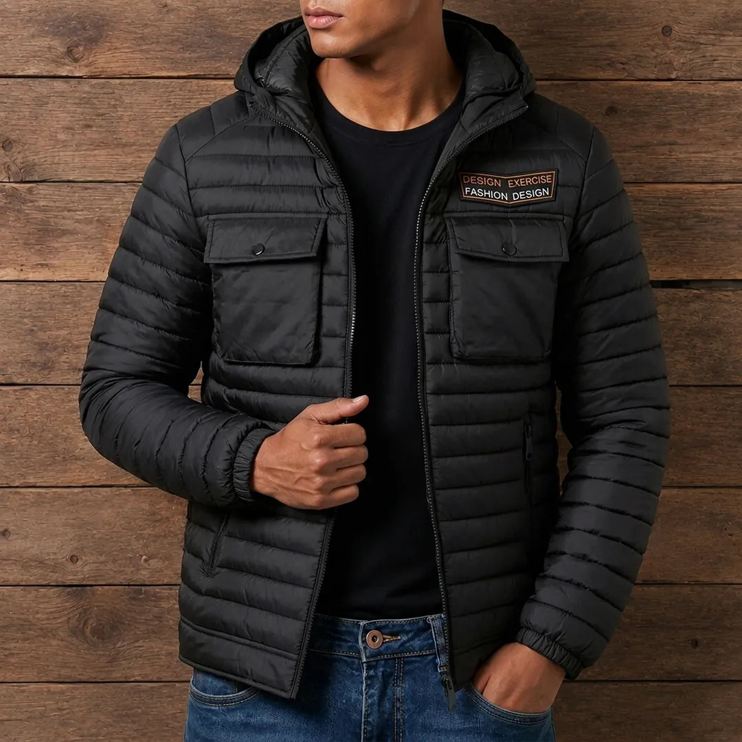 Quilted Hooded Puffer Jacket