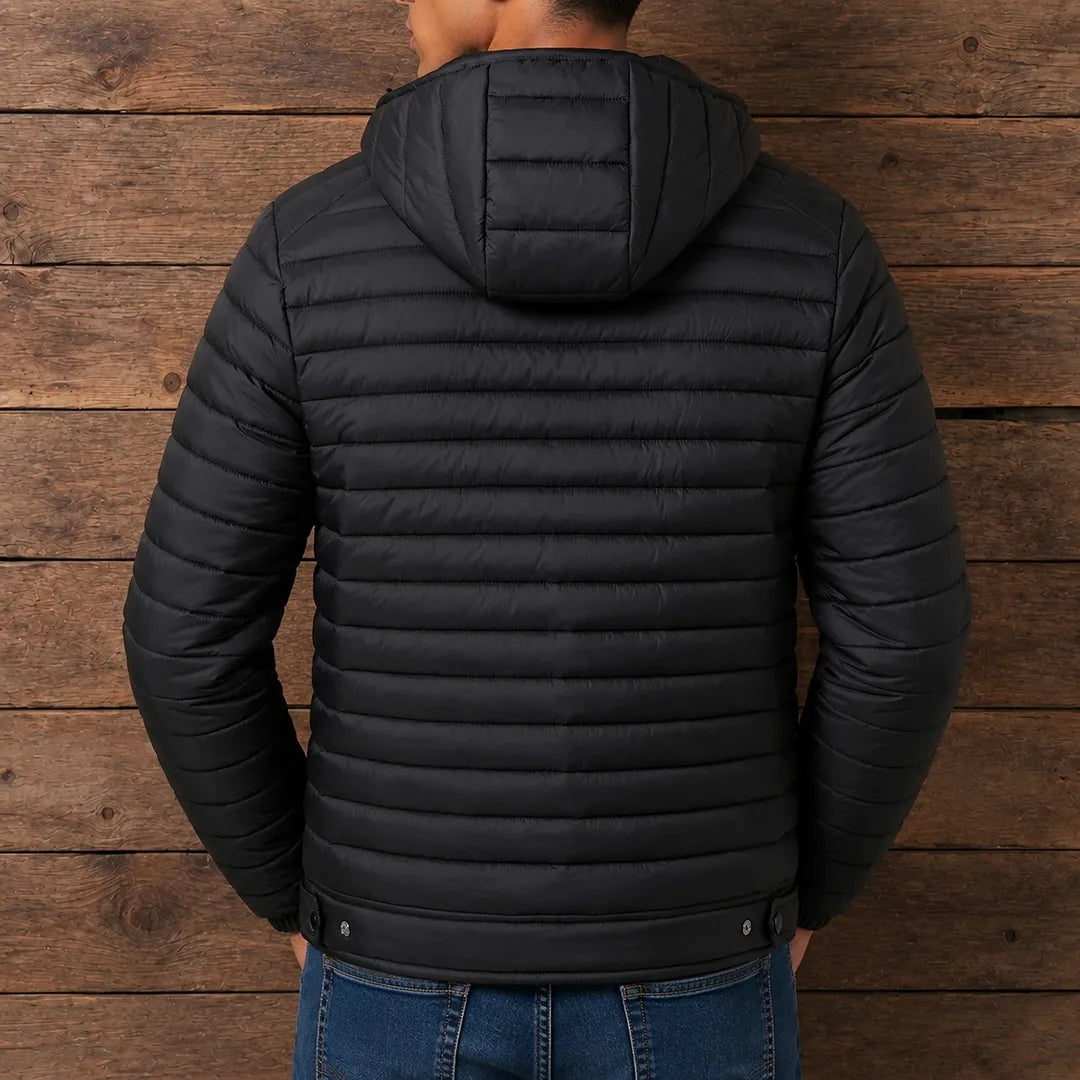 Quilted Hooded Puffer Jacket