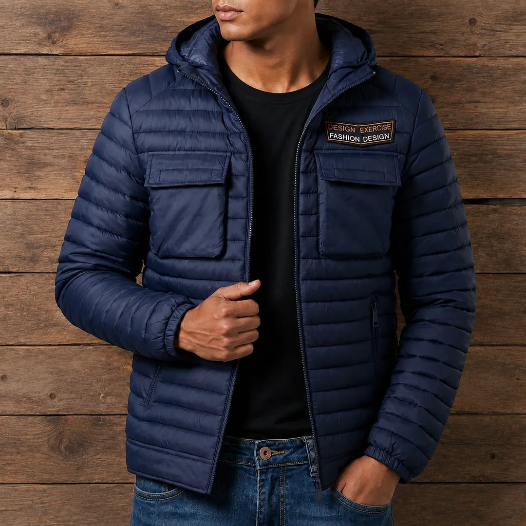 Quilted Hooded Puffer Jacket