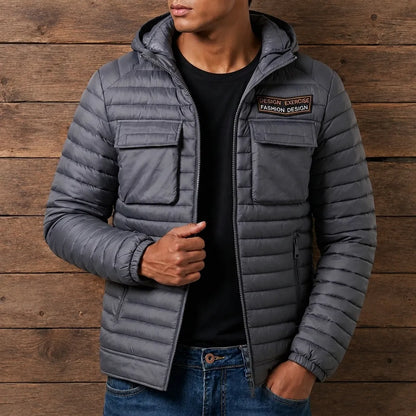 Quilted Hooded Puffer Jacket