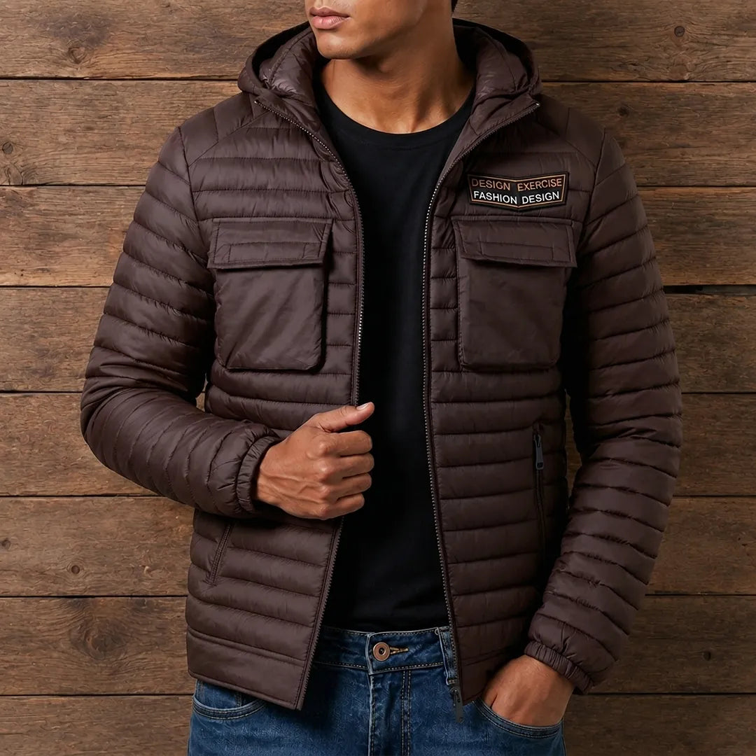 Quilted Hooded Puffer Jacket