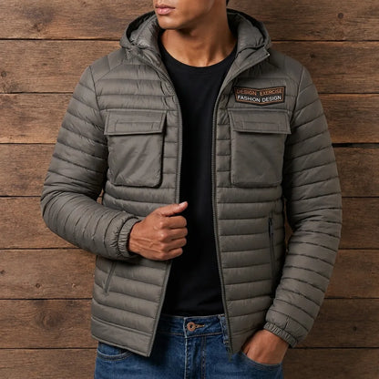 Quilted Hooded Puffer Jacket