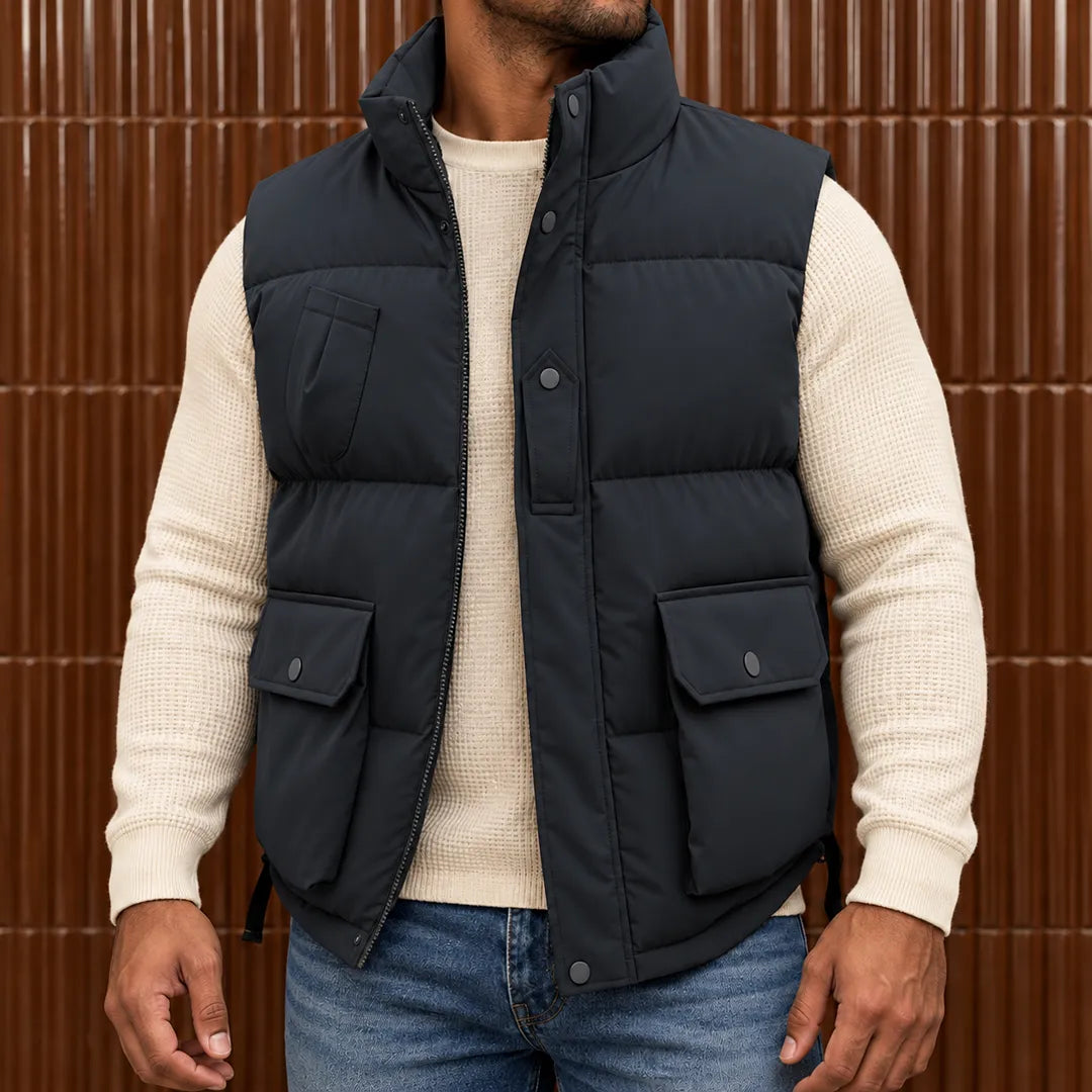 Quilted Puffer Vest