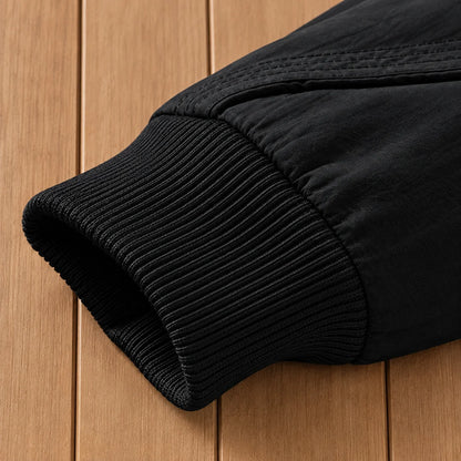 Quilted Utility Bomber Jacket