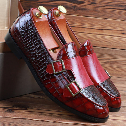 Double Buckle Loafers