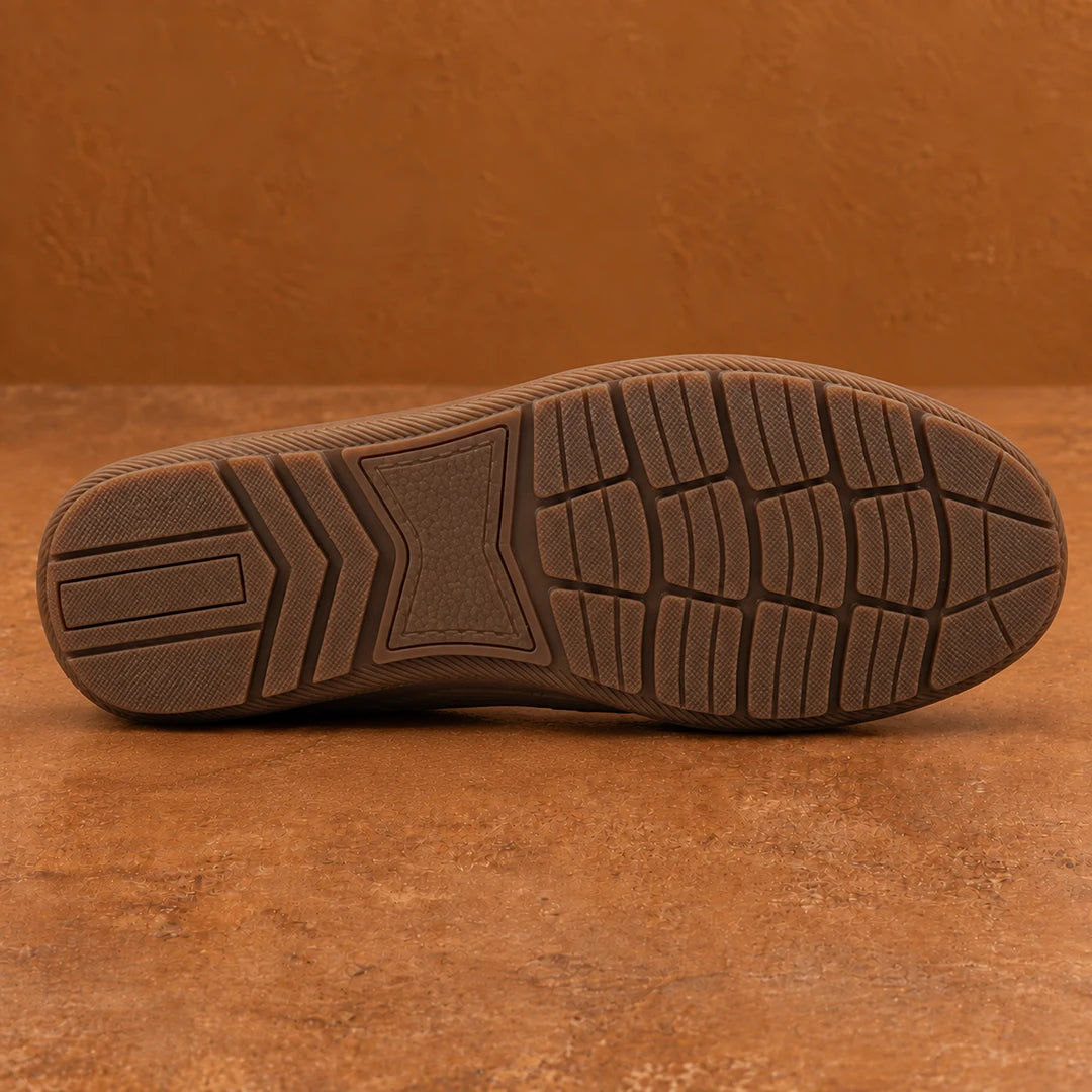 Refined Buckle Loafers