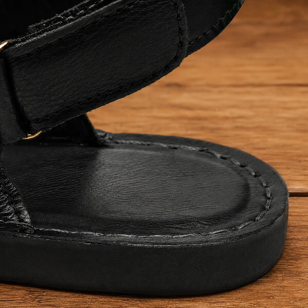 Refined Double Strap Sandals