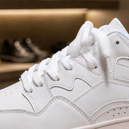 Refined Layered Court Sneakers