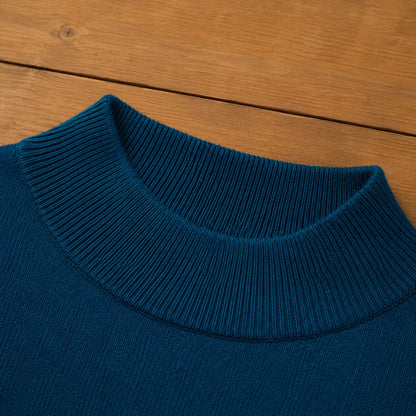 Refined Mock Neck Sweater