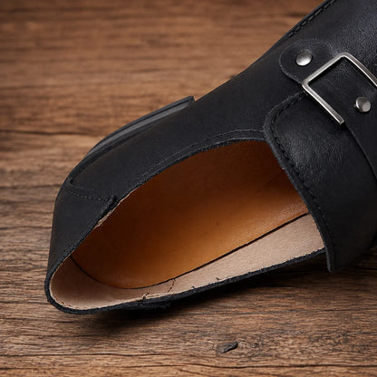 Refined Monk Strap Shoes