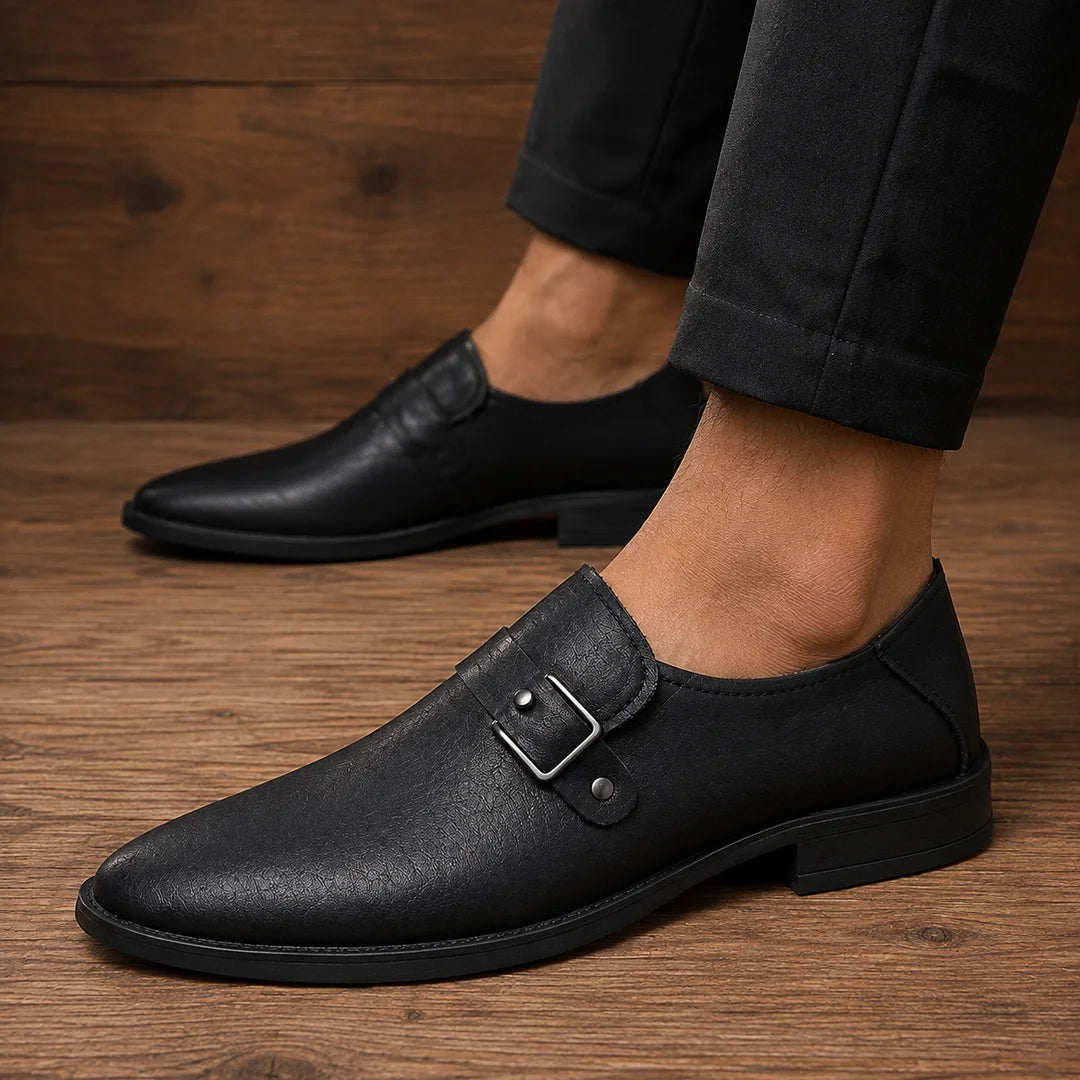 Refined Monk Strap Shoes