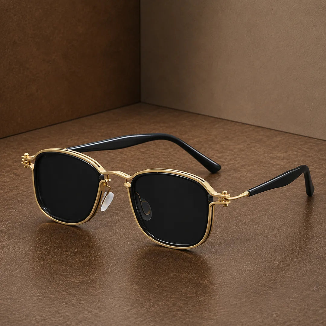 Refined Square Frame Sunglasses