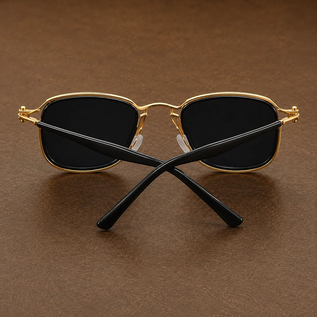 Refined Square Frame Sunglasses