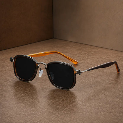 Refined Square Frame Sunglasses