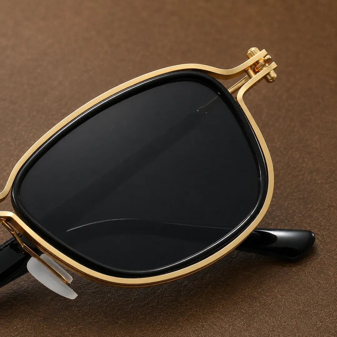 Refined Square Frame Sunglasses