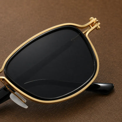 Refined Square Frame Sunglasses
