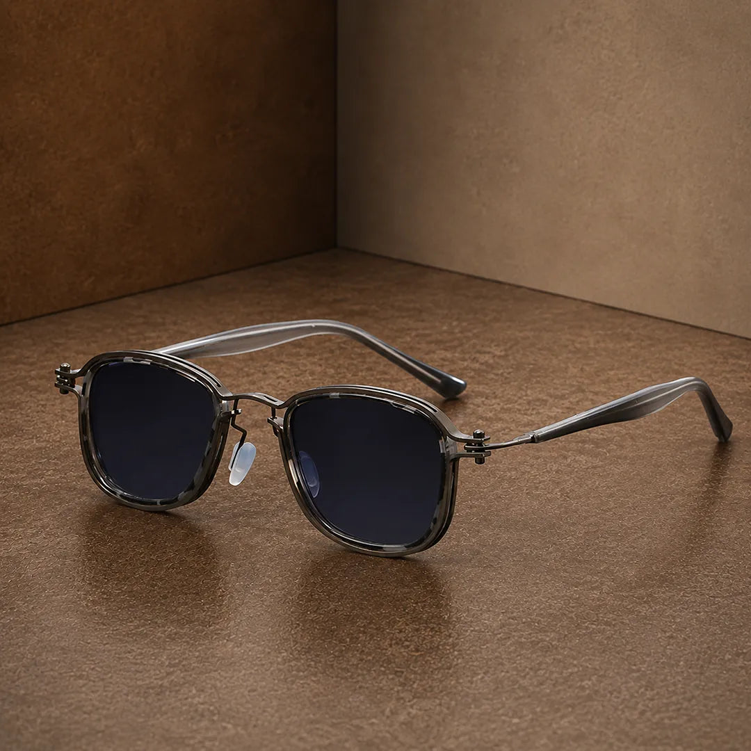 Refined Square Frame Sunglasses
