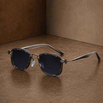 Refined Square Frame Sunglasses