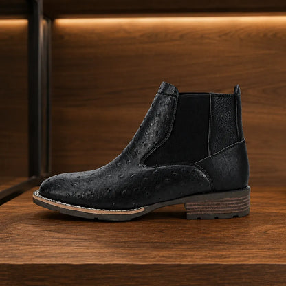 Refined Studded Chelsea Boots