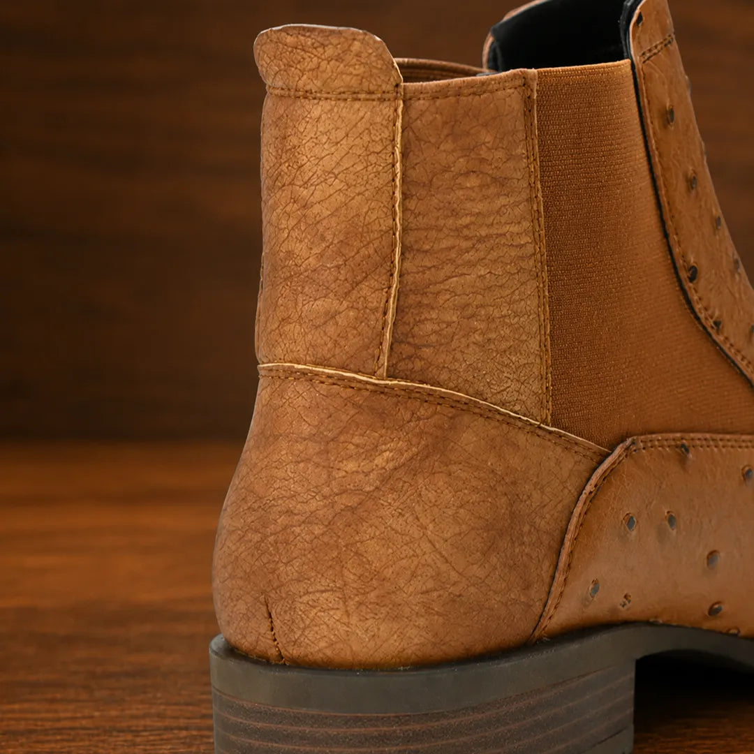Refined Studded Chelsea Boots