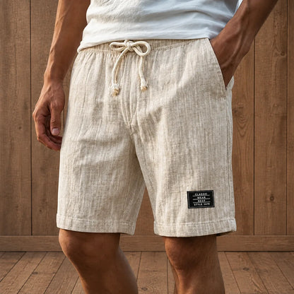 Refined Textured Comfort Shorts