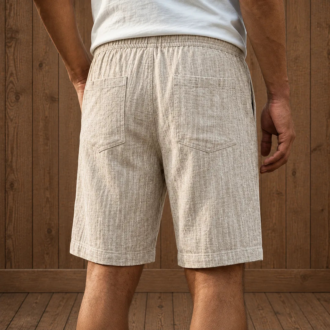 Refined Textured Comfort Shorts