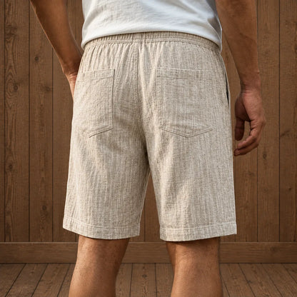 Refined Textured Comfort Shorts