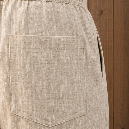 Refined Textured Comfort Shorts