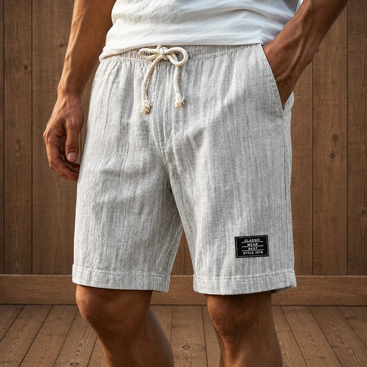 Refined Textured Comfort Shorts