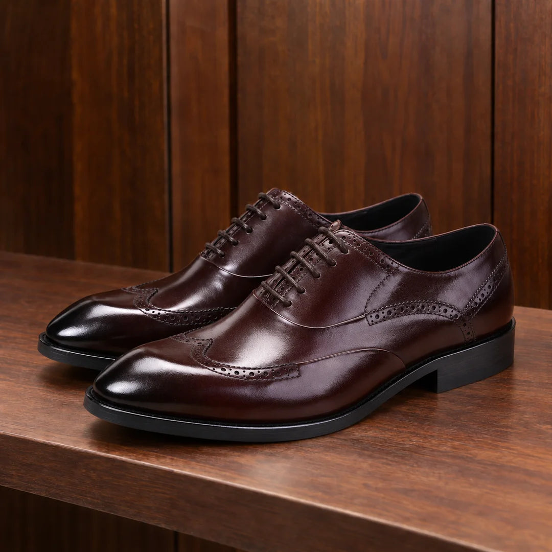 Refined Wingtip Oxford Shoes
