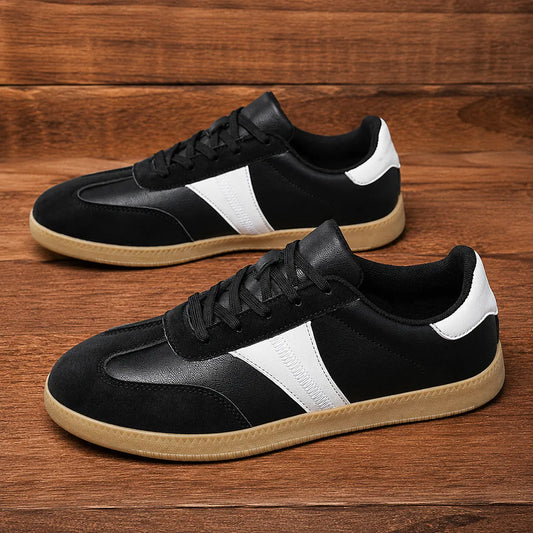 Retro Panel Low-Top Sneakers