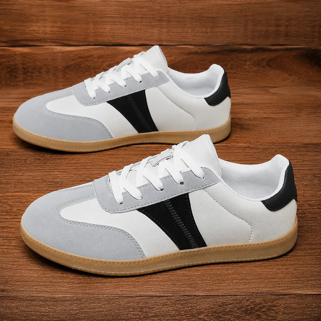 Retro Panel Low-Top Sneakers