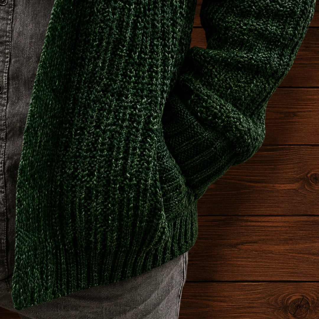 Ribbed Shawl Collar Cardigan
