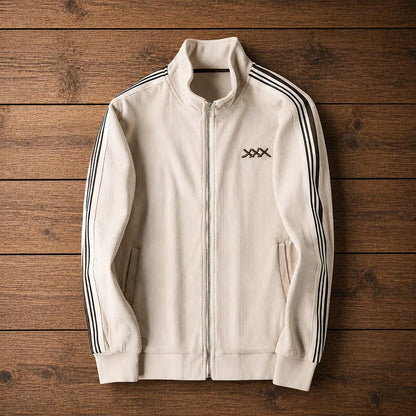 Ribbed Zip Tracksuit Set