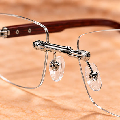 Rimless Square Sunglasses