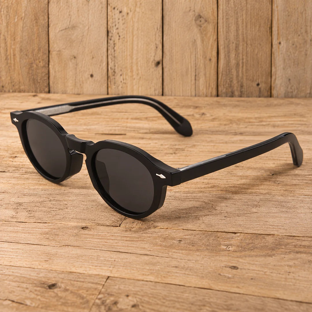 Rounded Retro Sunglasses